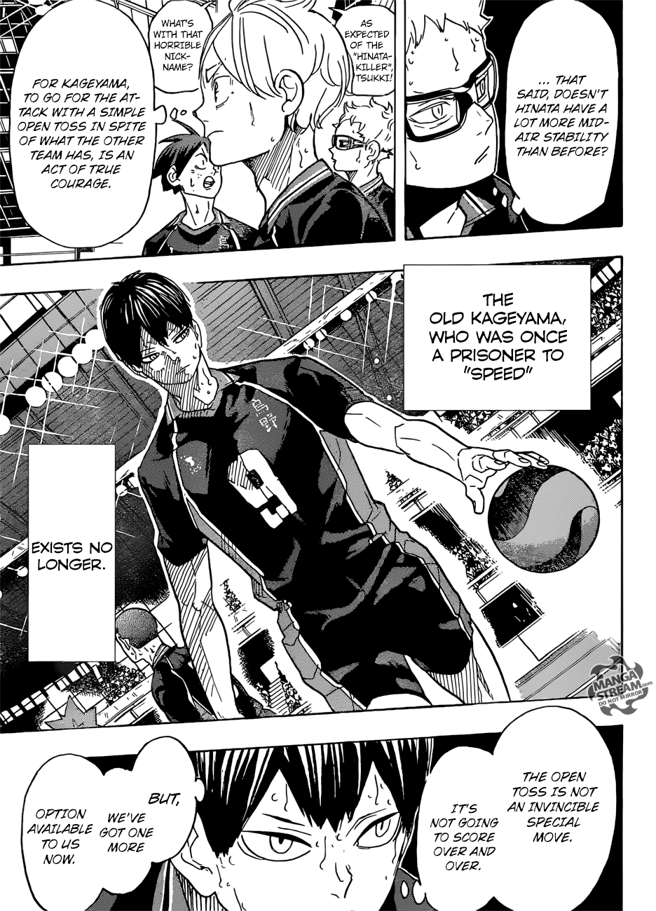 Haikyuu!!, Chapter 315 image 14